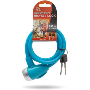 Afbeelding van WheelZone Heavy Duty - Fietsslot - 120cm - Kettingslot - Hangslot met 2 sleutel - kabelslot - sloten -