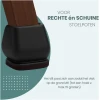 Afbeelding van N'JOY LIFE - 24x Premium Stoelpoot beschermers Flexibel - Stoelpootdoppen 19x19 tot 26x26 mm voor