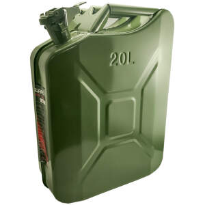 Afbeelding van Carguard - Metalen Brandstof Jerrycan 20 Liter Benzine of Diesel - Metaal 20L - de99 f601 4982 af6e