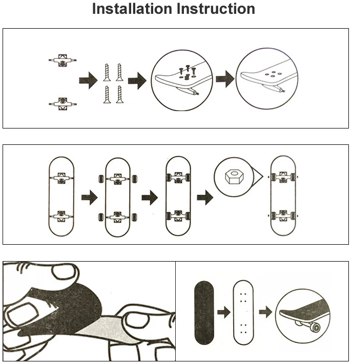 Afbeelding van Fingerboard PRO met Griptape - ''LOUD'' - Vinger Skateboard - Vingerboard - Mini