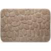 Afbeelding van Kleine Antislip Badmat voor in Badkamer/Toilet/WC - Bruin - Steenpatroon - 40x60cm - e471 313c 4bba b47d