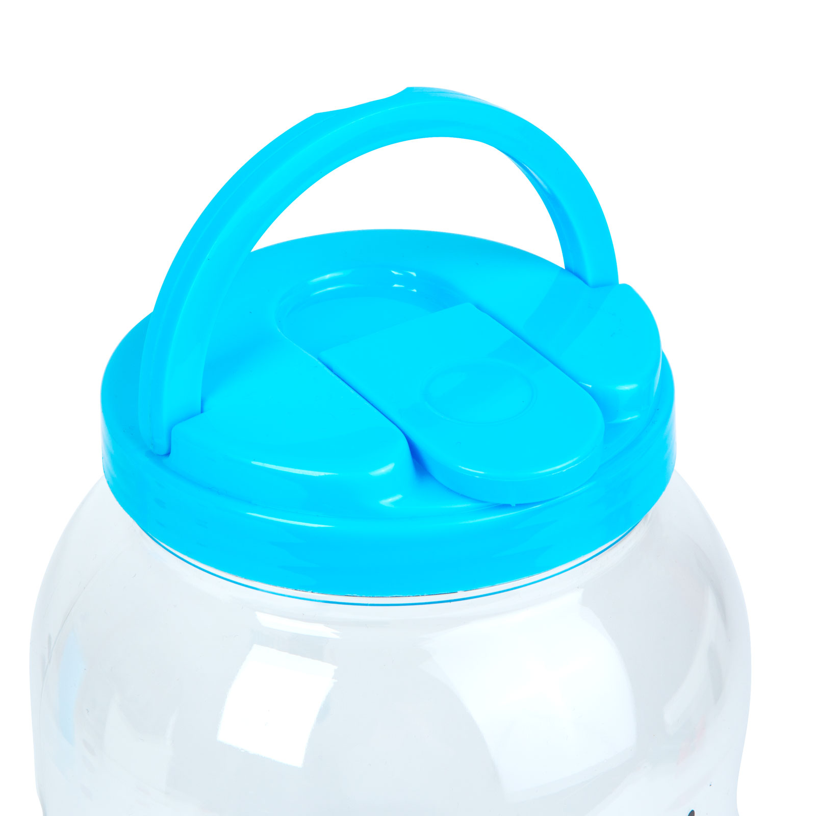 Afbeelding van Limonadedispenser met Kraantje en 4 bekers - Drankdispenser 3,8 Liter - Kunststof - Waterdispenser -