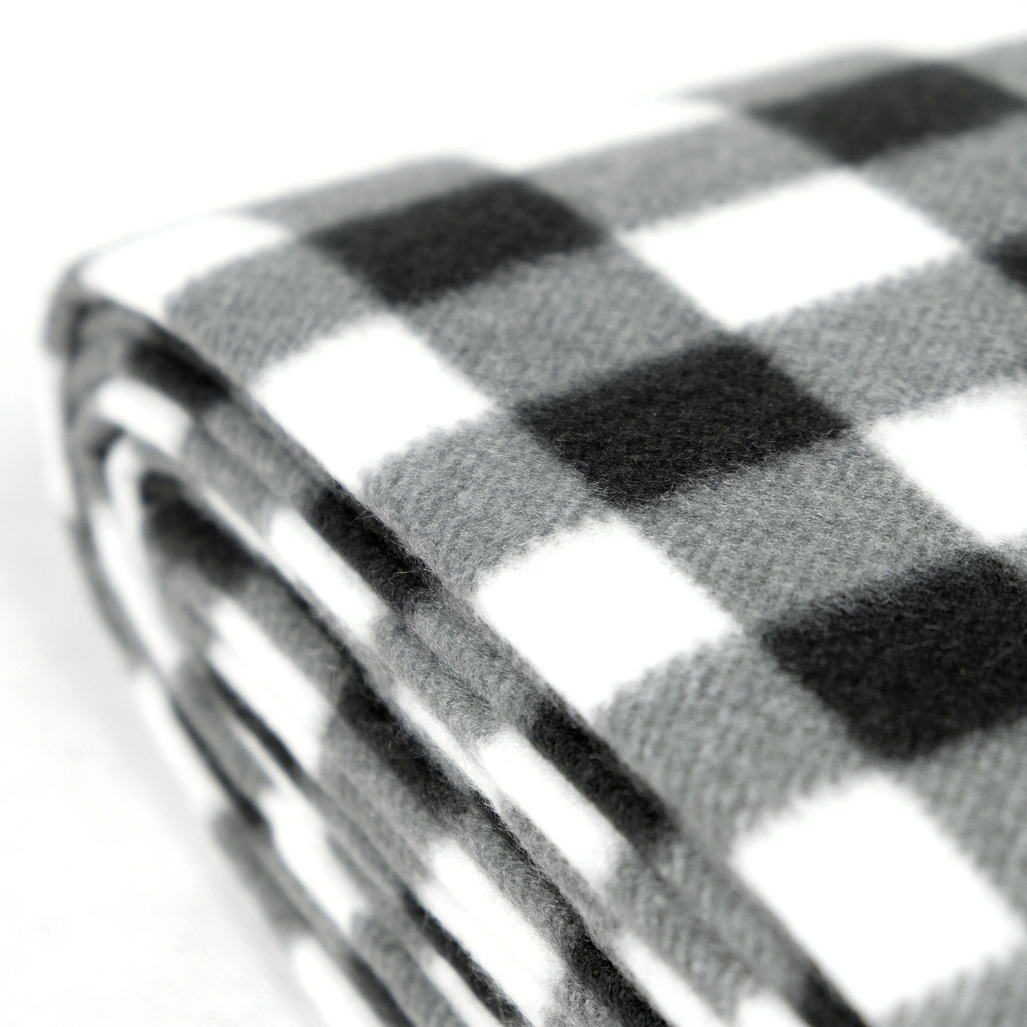 Afbeelding van Promis - Picknickkleed XL Waterdicht - 200 x 200 cm - Zwart / Wit / Grijs gestreept - met handvat - e545 873c