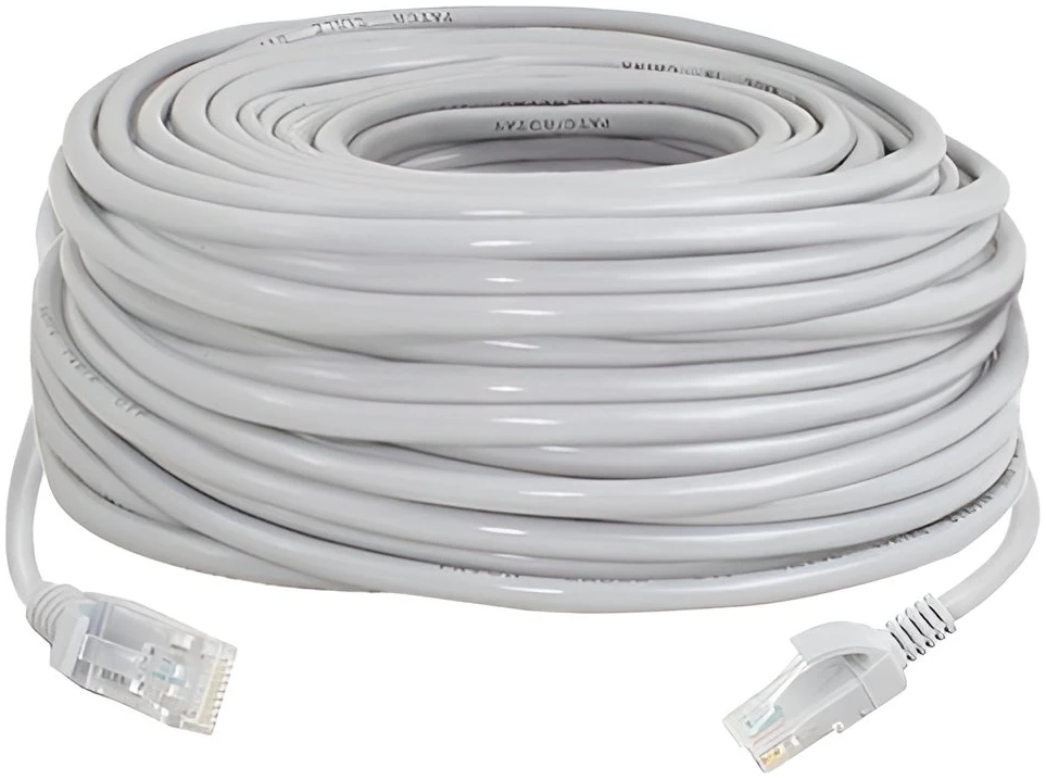 Afbeelding van Internetkabel LAN-Kabel 30 Meter - RJ45-RJ45 - Grijs - e700 b315 49c3 ab77 3f71227ce835