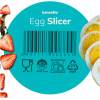 Afbeelding van Bewello - Ei Snijder / Eiersnijder - Vaatwasserbestendig - RVS Draad & BPA vrij - Grijs - Eisnijder