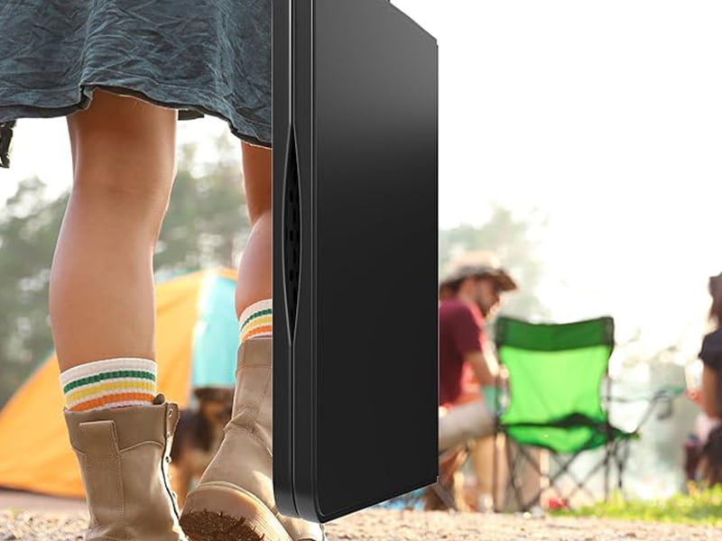 Afbeelding van Inklapbare Tafel - Buffettafel - Campingtafel - Klaptafel - Vouwtafel Buiten - Tuintafel - 180 x 73 x 76 cm -