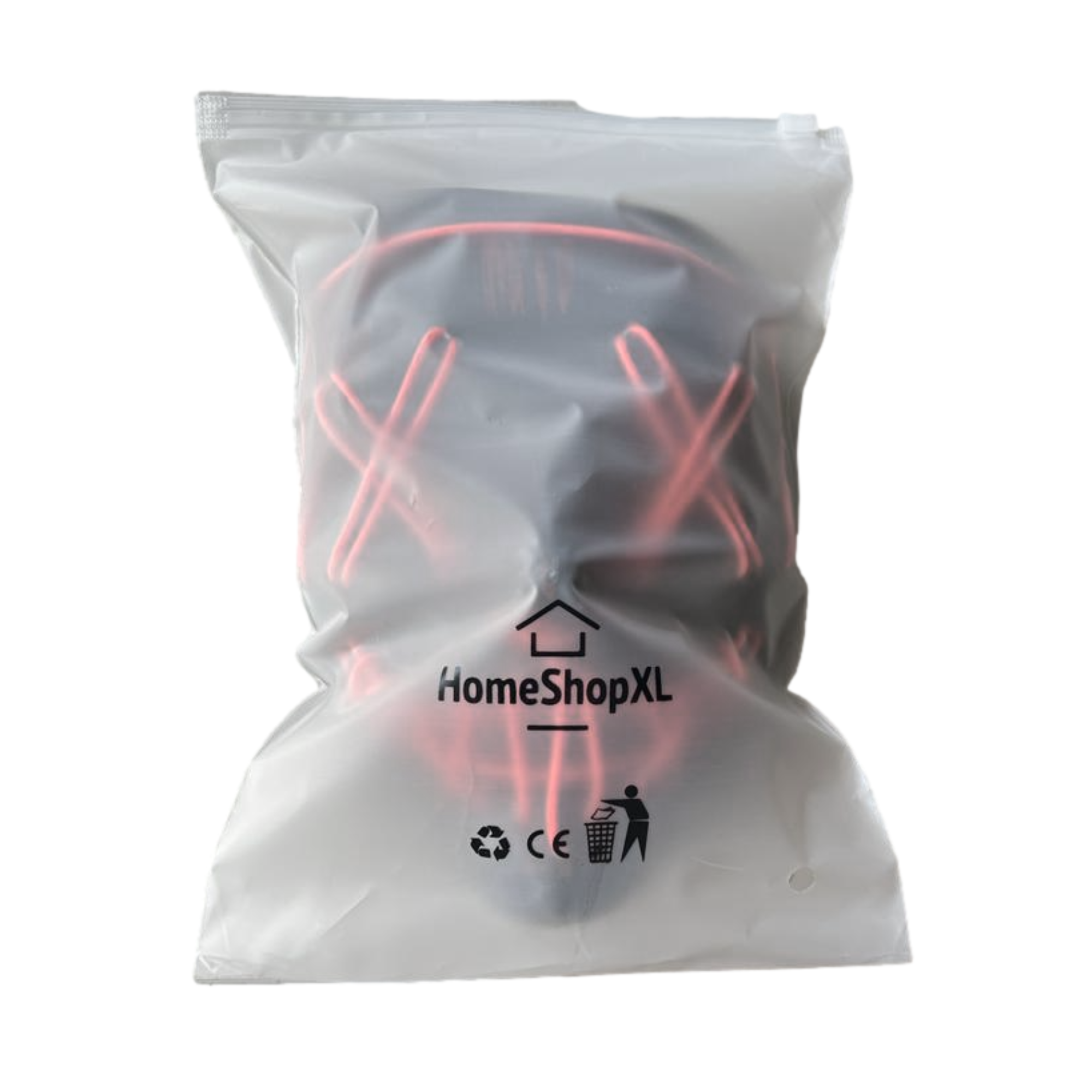 Afbeelding van Verlicht Verkleedmasker Purge - Rood - Masker met LED verlichting - Anonymous Masker voor Festival,