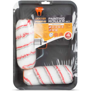 Afbeelding van Handy - Muurverfset - Verfroller en Verfbak - 4 delig - Verfroller Set - Verfset Herbruikbaar - ed1e 5ebf