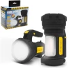 Afbeelding van PHENOM - Zaklamp Verstraler - Grote Zaklantaarn - Dubbele LED lampen - 2 in 1 Werkplaats Zaklamp - Inclusief