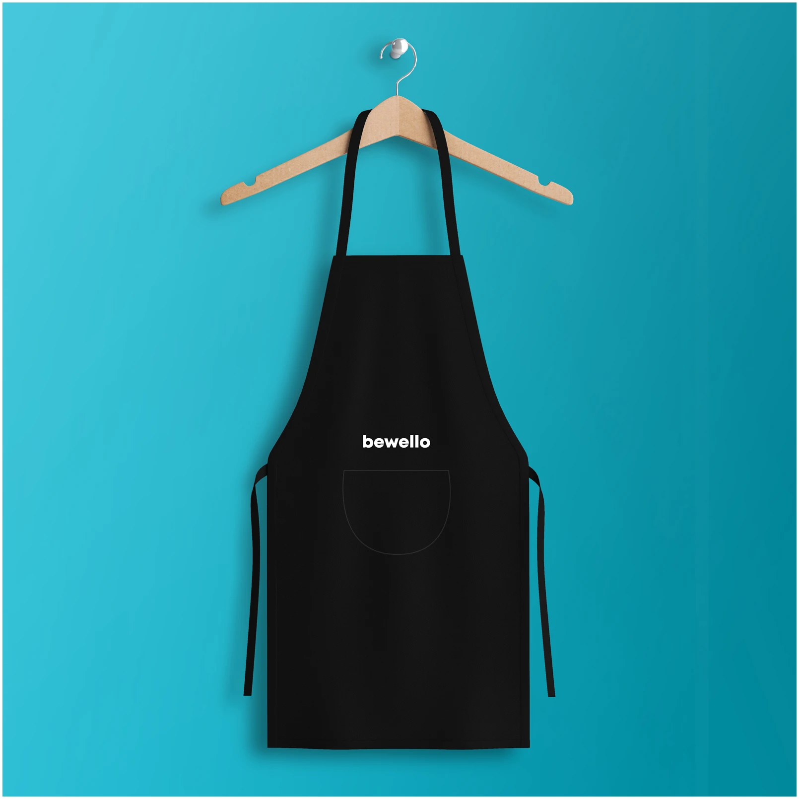 Afbeelding van Keukenschort - Zwart Schort Effen - Voor Dames of Heren - BPK - f1d8 edf9 4812 ac32 217dd372c70a