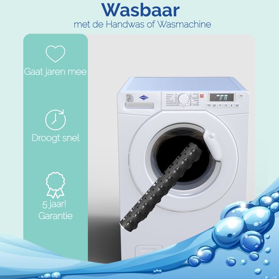 Afbeelding van HSXL - Antislipmat - 100x40CM - Incl. Netspons - Antislip Douchemat / Badmat Zwart met Zuignappen – Mat