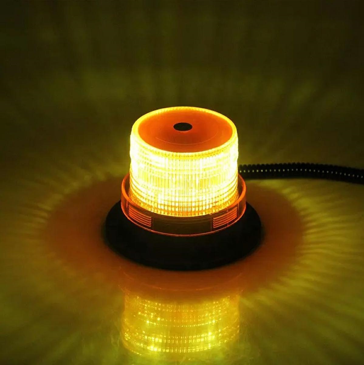 Afbeelding van Zwaailicht - Zwaailamp Oranje met Magneet - Auto 12V - Kabellengte 2 Meter - f31c 183f 40b4 9735 ef645b158d7a