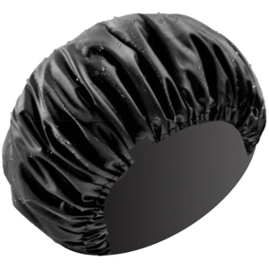 Afbeelding van Douchemuts XL - 35cm - Zwart - Verstelbaar met clip - Bonnet - Douchecap - BPK - f498 0a7d 496d aa61