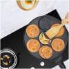 Afbeelding van Pannenkoekenpan Smileys Smiley - Pancake Pan - Omeletpan - Omeletmaker - Eierpan - Anti Aanbak - 7 Vakken -