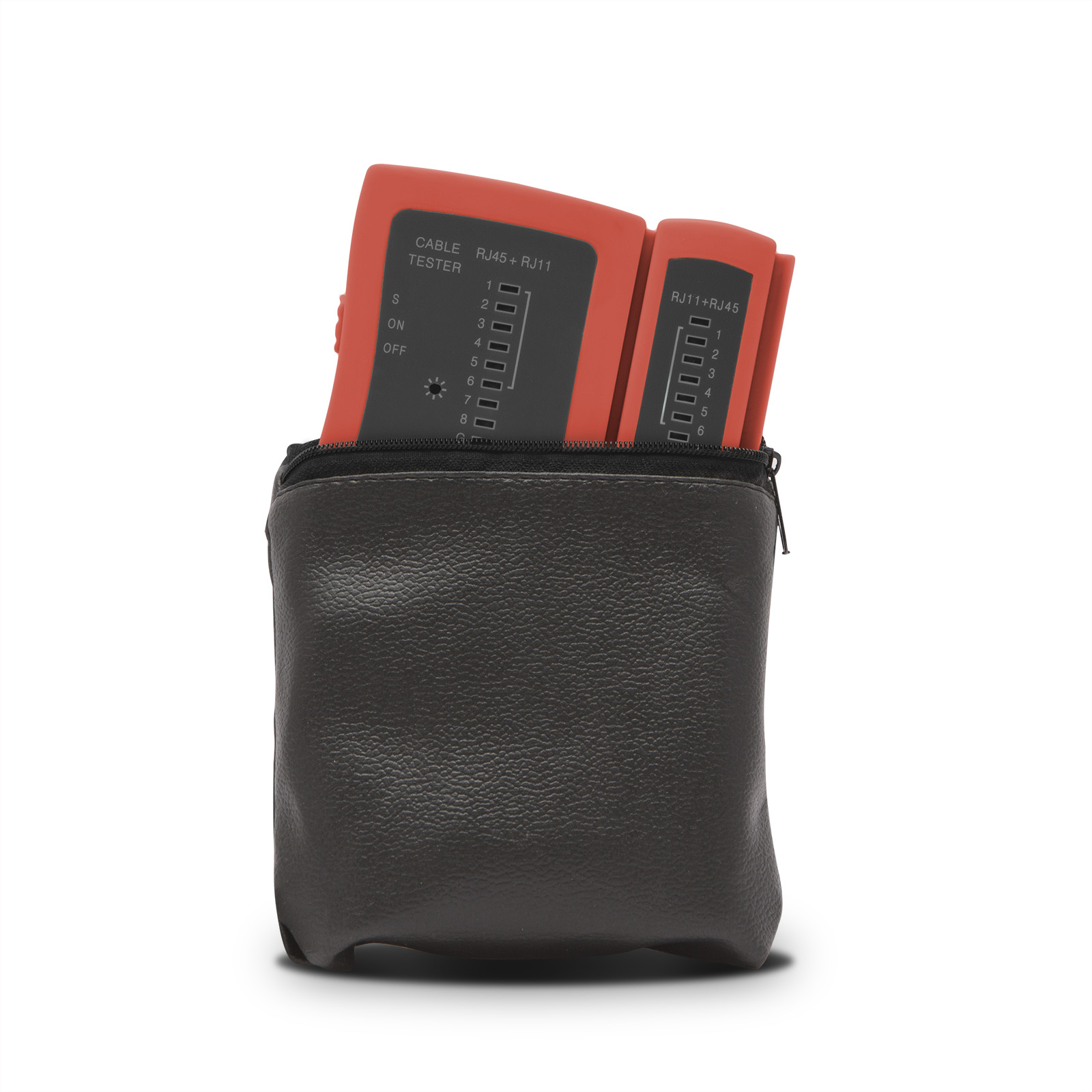 Afbeelding van MAXWELL Netwerk Tester - RJ45 en RJ11 en RJ12 Kabel Tester - Internet LAN tester - Incl. 1x Batterij en