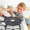 Afbeelding van Pannenkoekenpan Smileys Smiley - Pancake Pan - Omeletpan - Omeletmaker - Eierpan - Anti Aanbak - 7 Vakken -