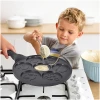 Afbeelding van Pannenkoekenpan Smileys Smiley - Pancake Pan - Omeletpan - Omeletmaker - Eierpan - Anti Aanbak - 7 Vakken -