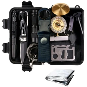 Afbeelding van Survival Kit - Outdoor Noodpakket - Camping Set - Overleving Kit - Inclusief Opbergcase - fcf1 3065 4d24 85cd