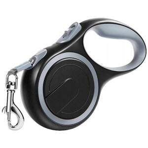 Afbeelding van Uittrekbare Hondenriem - 8 Meter - Automatisch, Antislip Handgreep, tot 50 kg - Zwart/Grijs [DA00859] - 0069