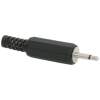 Afbeelding van 10x Jack Stekker 2,5 mm Mono – Kunststof Audio Plug met Trekontlasting – 2.5 mm Jack Connector - 10 Stuks