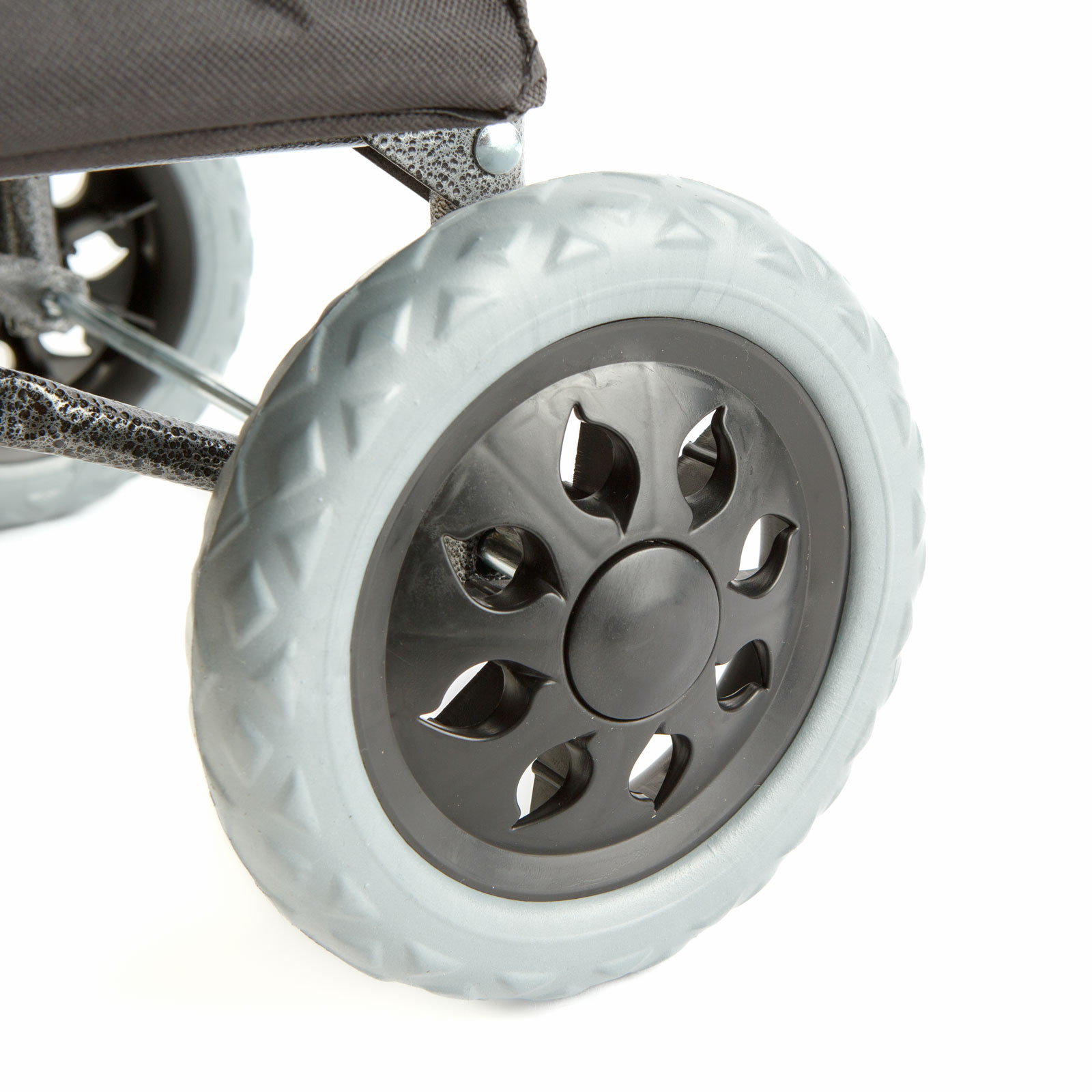 Afbeelding van Boodschaptas met Wieltjes - Uittrekbaar - Willekeurig design - 100 x 36 x 25 cm - Polyester - Max. 30 kg