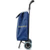 Afbeelding van Boodschaptas met Wieltjes - Uittrekbaar - Willekeurige kleur - 100 x 36 x 25 cm - Polyester - Max. 30 kg