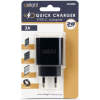 Afbeelding van Adapter - Type-C - snellader, PD20W - zwart 1 Stuks [55040BK] - 04 55040BK web