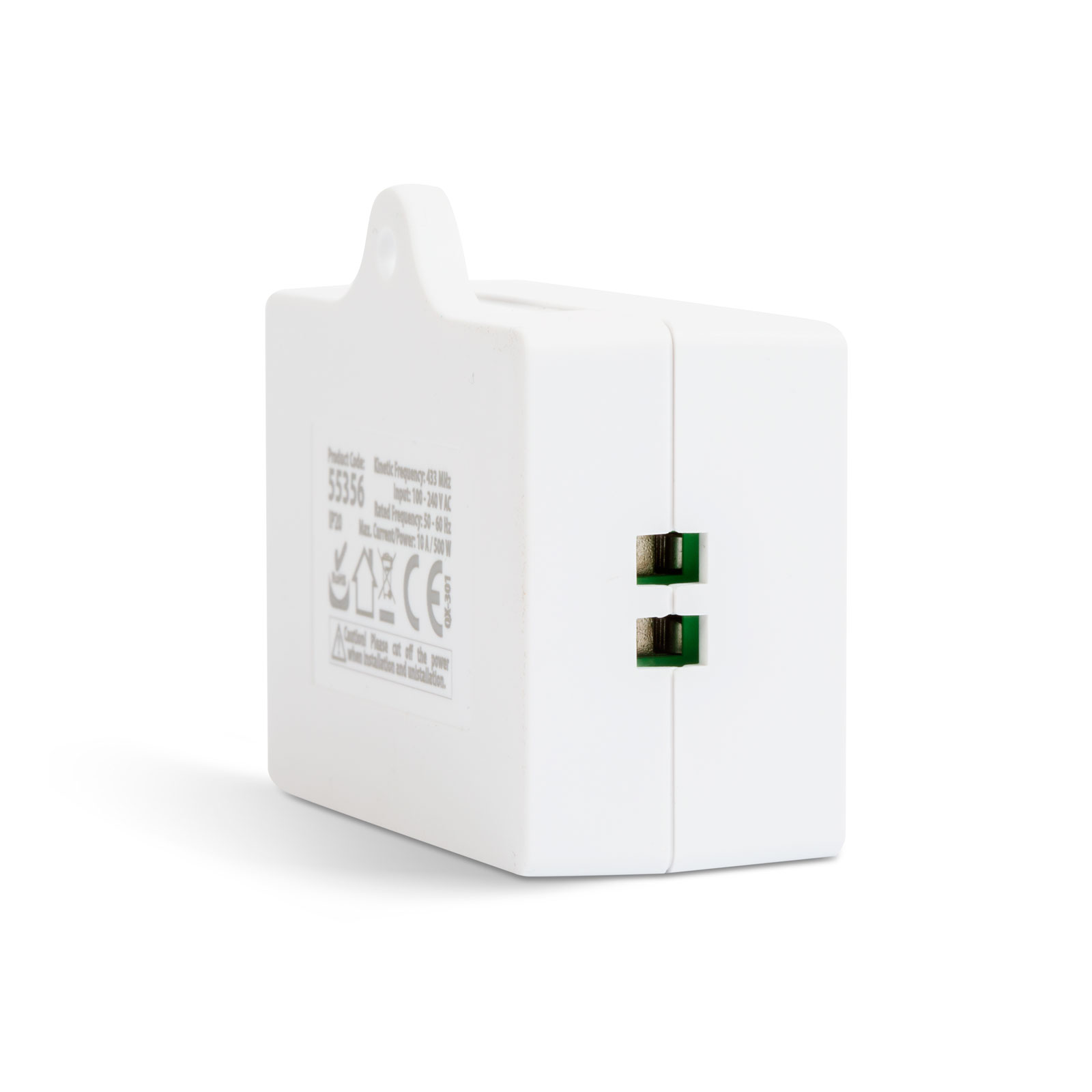 Afbeelding van Draadloze KINETIC wandschakelaar regelunit - 110-230V, 500W - 433MHz - compatibel met Delight KINETIC