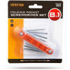 Afbeelding van Opvouwbare Schroevendraaierset 8-in-1 - Compact Zakformaat | RVS, Kruiskop & Sleuf [10833] - 0894 e72f