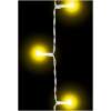 Afbeelding van Lichtgordijn - 200 LED's - warm wit - netvoeding - IP44 - 4,2 m - 8 programma's 1 Stuks [58901A] -