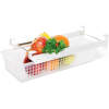 Afbeelding van Bewello - Fruitmand Koelkast Organizer Hangend - 41 x 16 x 9,5 cm - Lade Uittrekbaar- Koelkastopbergdoos -