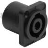Afbeelding van Speakon Aansluitbus 4-Polig – Inbouw Speaker Socket – Luidspreker Connector – Kunststof Behuizing - 1