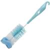 Afbeelding van Flessenborstel met Spons – Glazen & Flessen Reinigen – Afwasborstel met Flexibele Steel en Handvat