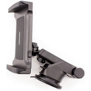 Afbeelding van Telefoon-/tablethouder auto - Zuignap Ø58 mm - Max. breedte 260 mm - 360° draaibaar - Voor ruit &