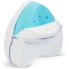 Afbeelding van Ergonomisch Memory Foam Knie- en Been Kussen - Afneembare Wasbare Hoes - Ondersteuning voor Rug en Heup - Wit