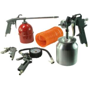 Afbeelding van Algemene gereedschapsset - pneumatisch - lucht-, verf- en oliepistool - set van 5 stuks 1 Stuks [55805K] -