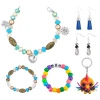 Afbeelding van N'JOY LIFE - DIY Sieraden Maken Set – 4655-delig Knutselpakket voor Meisjes – In 3 laags opbergbox
