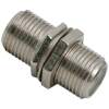 Afbeelding van 10x F-Connector Koppelstuk – F Female naar Female – Coax Antenne Adapter – Metalen Behuizing – TV