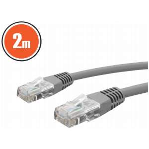 Afbeelding van Patch Kabel 2m - 8P/8C Cat.5e UTP Grijs [20361] - 148e 144c 492a a879 e0ac300bb084