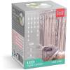 Afbeelding van Lichtgordijn - 100 LED's - middenwit - netvoeding - IP44 - 2,2 m - 8 programma's 1 Stuks [58902C] -