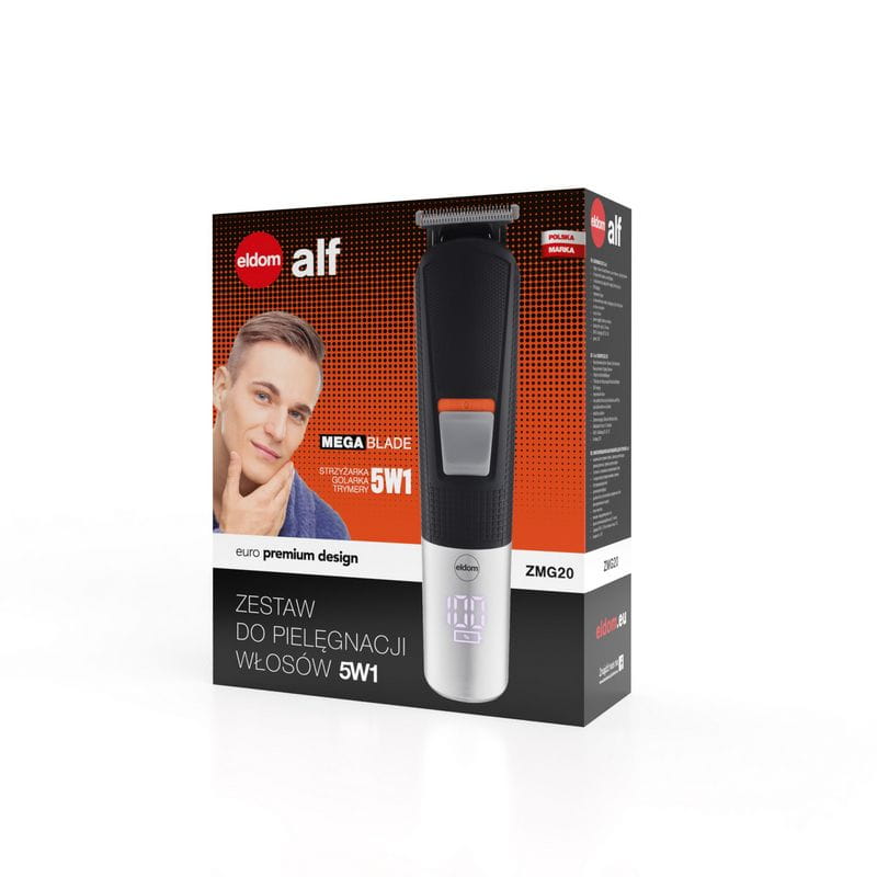 Afbeelding van Eldom All-in-One Oplaadbare Tondeuse Mannen - Trimmer - Baardtrimmer - Baardtrimmer Mannen - USB Oplaadbaar -