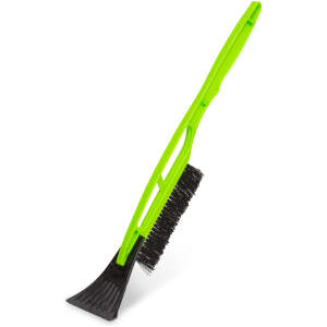 Afbeelding van Sneeuwborstel met ijskrabber - 2-in-1 wintertool - lakveilig - 51 cm - afneembare krabber - groen [55874B] -