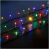 Afbeelding van LED Lichtsnoer Kerstverlichting – 5 M Lichtketting Met 100 LEDs – Multicolor – 8 Lichtstanden Met Timer