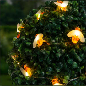 Afbeelding van LED-zonnelichtsnoer - bij - 2,3 m - 20 LED's - warm wit 1 Stuks [58220] - 1f72 b58d 419a a4f9