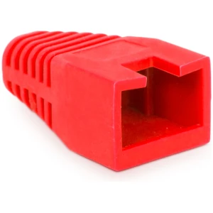Afbeelding van 100x RJ45 Trekontlasting Rood – Kabelbescherming voor 8P8C UTP/FTP – Netwerkkabel Strain Relief –