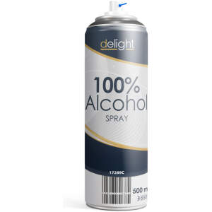 Afbeelding van 100% Alcohol Spray - 500ml - Reinigend & Ontvetten - Sneldrogend - Voor Elektronica Onderhoud - Niet