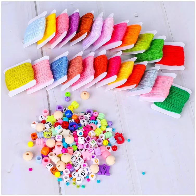 Afbeelding van N'JOY LIFE - DIY Sieraden Maken Set – 4655-delig Knutselpakket voor Meisjes – In 3 laags opbergbox