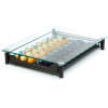 Afbeelding van Metalen Koffiecapsulehouder Met Lade – Voor 60 Nespresso Capsules – Capsulehouder Met Glazen Bovenblad