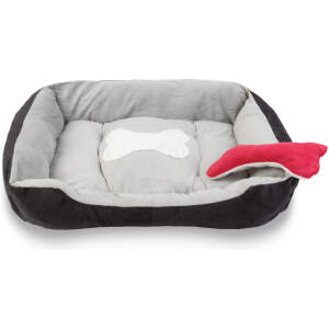 Afbeelding van Hondenbed - 90 x 70 x 15 cm - zwart 1 Stuks [60043C] - 2861 1c29 455d 8a01 42dbfebe3d12