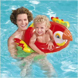 Afbeelding van Opblaasbare zwemring papegaai 79x58 cm kinderzwemring rood PVC kleurrijk zomer [56404C] - 29d3 4cec 4216 80a3